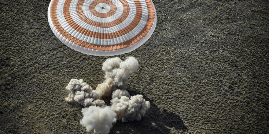 Soyuz MS-16 kapsülü dünyaya döndü