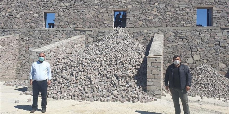 Atık taşları ekonomiye kazandıran tesis açıldı