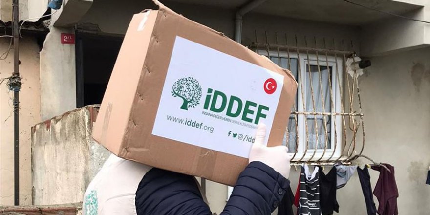 İDDEF'ten 8 bin 200 ihtiyaç sahibi aileye yardım paketi