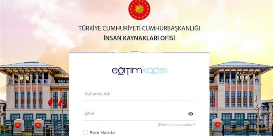 Uzaktan Eğitim Kapısı 3,3 milyon kamu personelinin hizmetinde