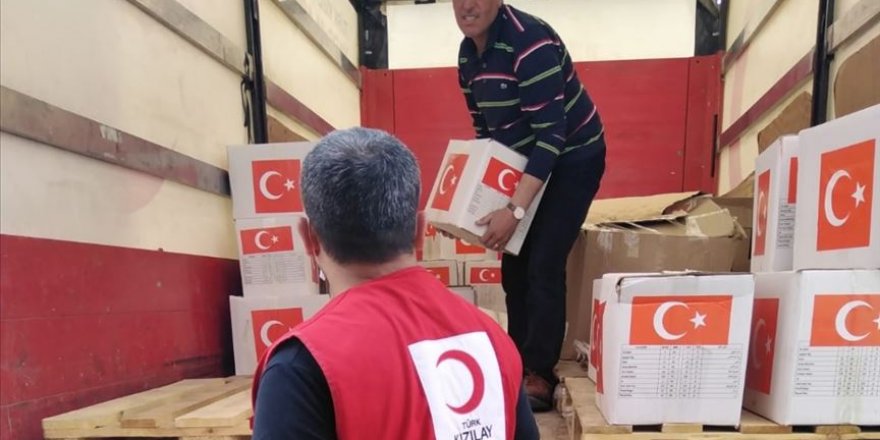Türk Kızılaydan ramazanda yemek yardımı