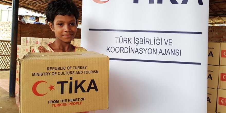 TİKA'dan Arakanlı Müslümanların Kovid-19'la mücadelesine destek