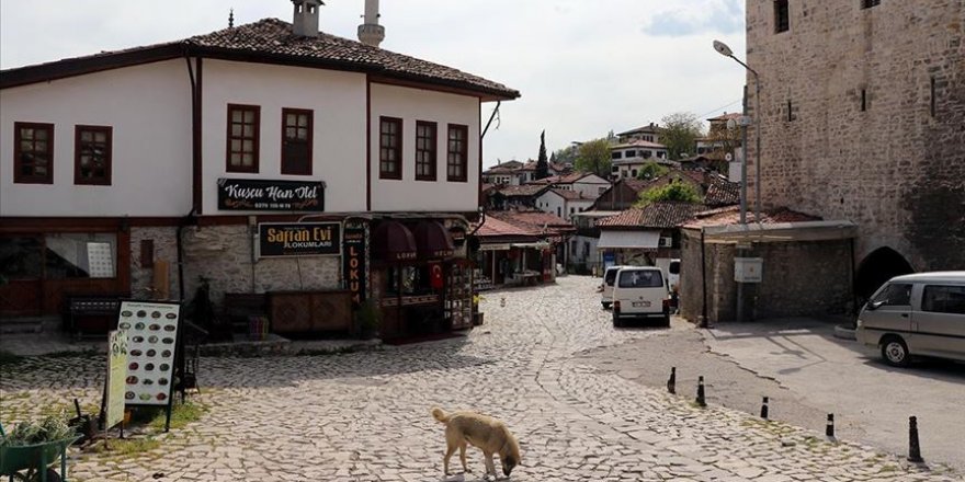 Gözde turizm merkezi Safranbolu en sessiz günlerini yaşıyor