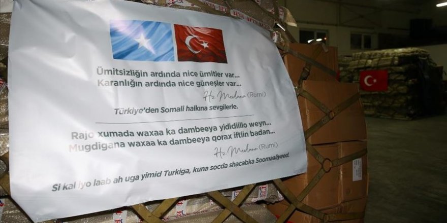 Türkiye'den Somali'ye tıbbi yardım malzemesi ulaştıracak, TSK'ya ait uçak hareket etti