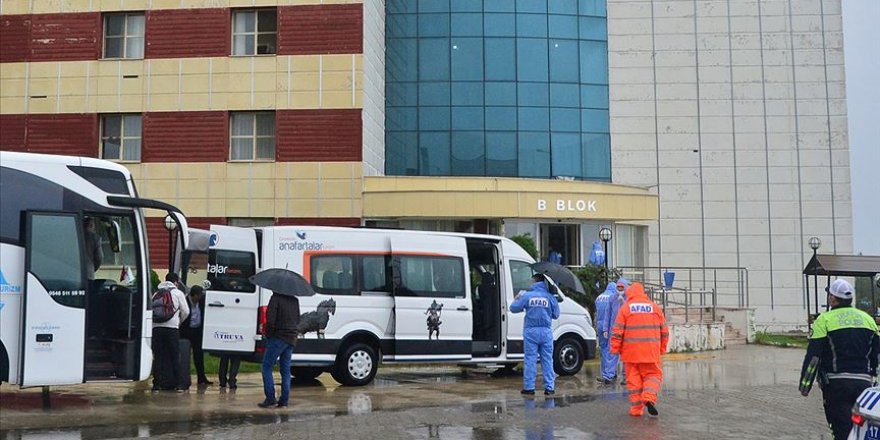 Yurtlarda karantinaya alınan 67 bin 197 kişiden 37 bin 944'ü tahliye oldu