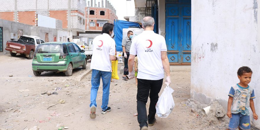Türk Kızılay, Yemen'deki gıda yardımlarına devam ediyor