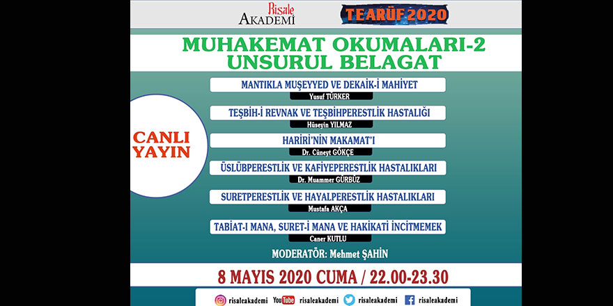 Muhakemat Okumaları canlı yayınlanacak