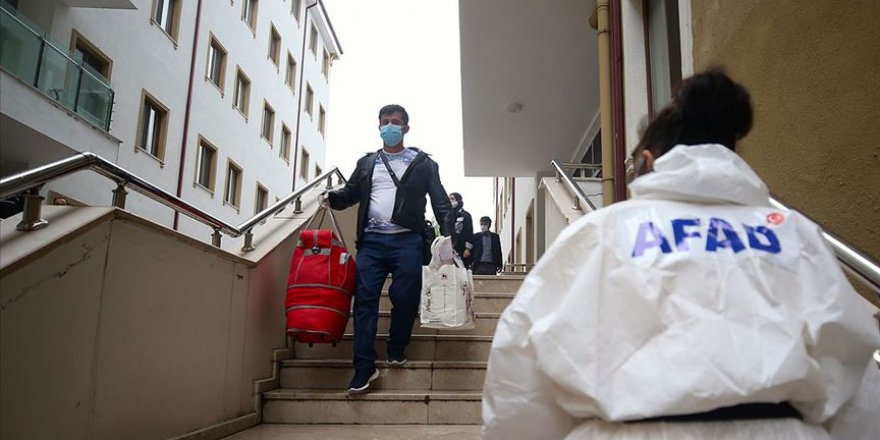 Yurtlarda karantinada kimse kalmadı