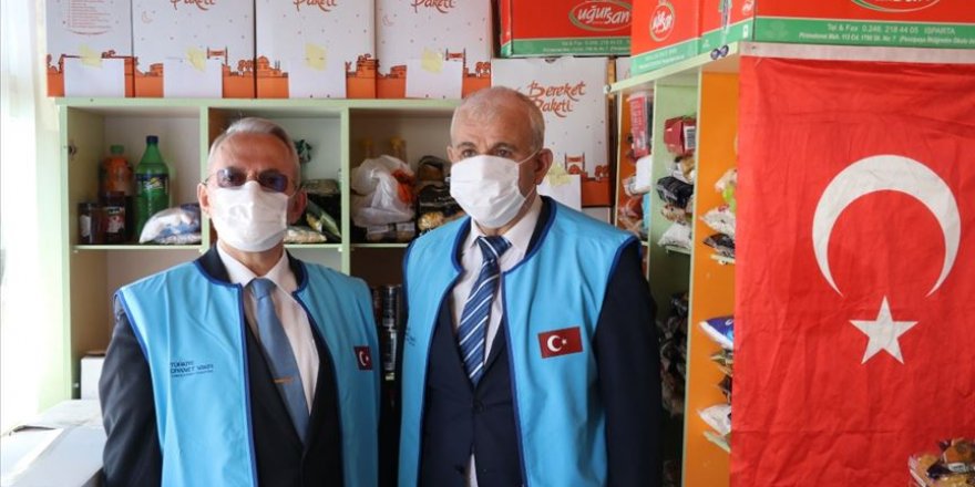 Isparta'da imam caminin bir bölümünü 'hayır marketi'ne dönüştürdü