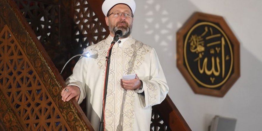 Diyanet İşleri Başkanı Ali Erbaş'tan Kadir Gecesi mesajı