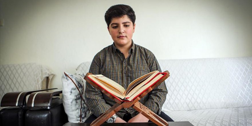 Kur'an okuma yarışmasının 15 yaşındaki finalisti: Talebe yetiştirmek istiyorum