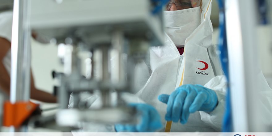 Türk Kızılay maske üretimine yıllar sonra yeniden başladı