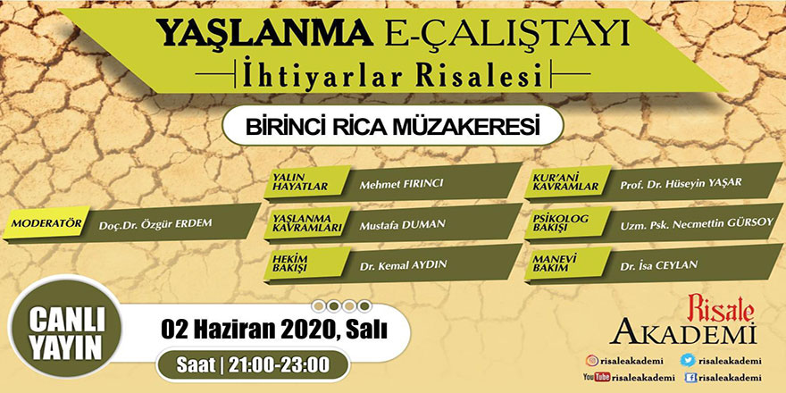 İhtiyarlar Risalesi Çalıştayı başlıyor