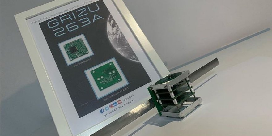 Türkiye'nin ilk cep uydusu 'Grizu-263A' uzay yolculuğuna hazırlanıyor