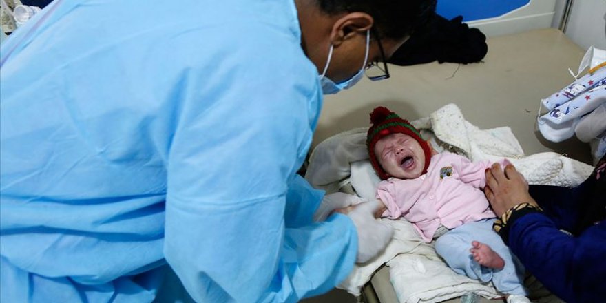 Yemen'de 23 binden fazla çocuk bulaşıcı hastalıklara karşı aşılandı
