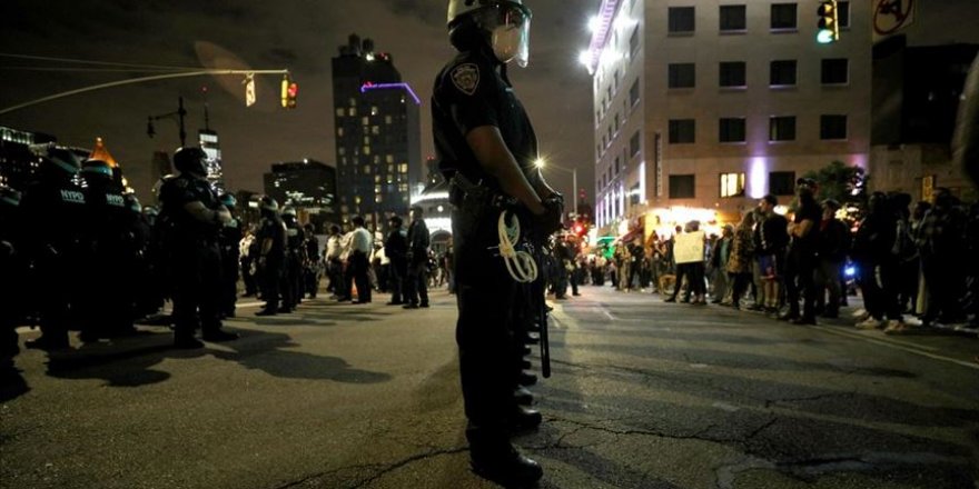 New York'taki 'George Floyd protestoları' sakin geçti
