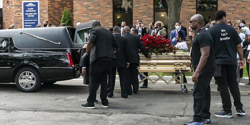 George Floyd için ilk cenaze töreni Minneapolis'te düzenlendi