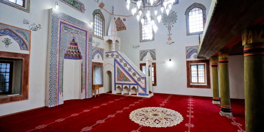 Vakıflar'ın yenilediği Saraybosna'daki Başçarşı Camisi ibadete açılmaya hazır