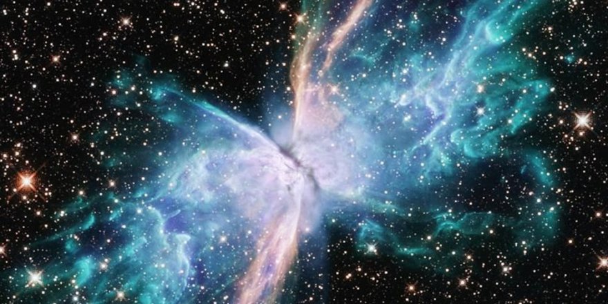 NASA 'Kelebek Nebula' fotoğrafı paylaştı