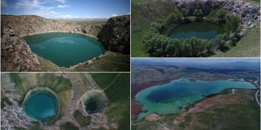 Sivas'taki göller doğal güzellikleriyle keşfedilmeyi bekliyor