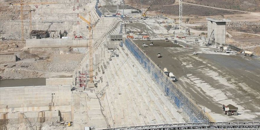Etiyopya'da ki Hedasi Barajı'nın inşaatının yüzde 74'ü tamamlandı