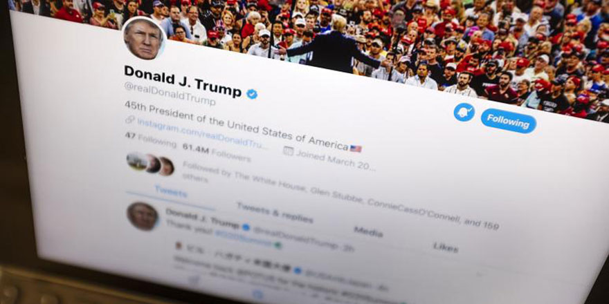 Twitter Trump'ın paylaşımına 'kötü davranış' etiketi ekledi