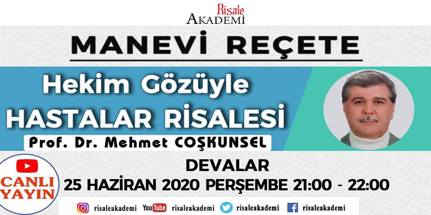 Hekim gözüyle Hastalar Risalesi