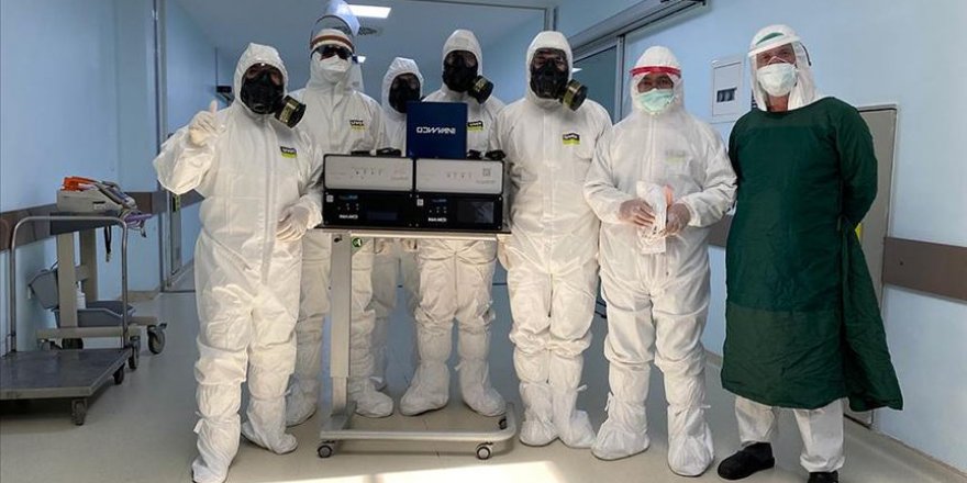 İlk kez bir Kovid-19 hastasına ışın tedavisi yapıldı