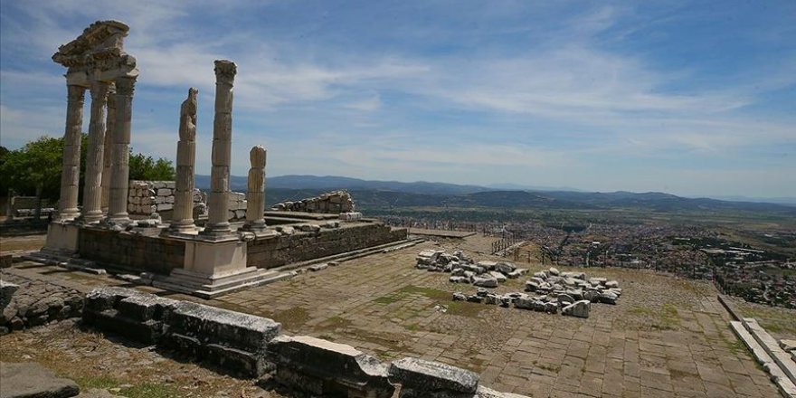 Dünya mirası Bergama'da tarihe ışık tutacak yeni buluntular rastlandı