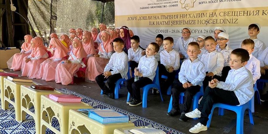 70 yıl aradan sonra Sofya'da ilk kez hatim programı düzenlendi