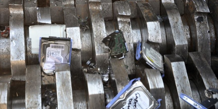 Geri dönüştürülen elektronik eşyalardaki kişisel veriler korunuyor