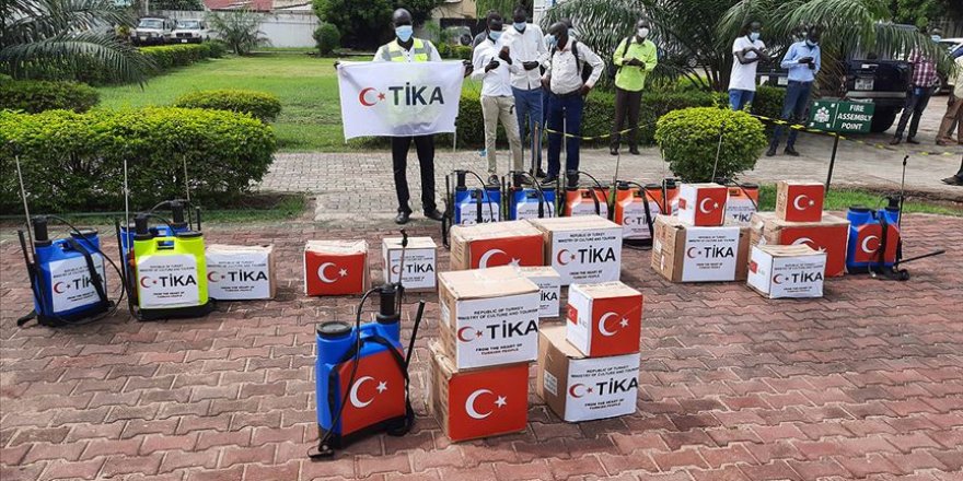 TİKA'dan Kovid-19'la mücadele kapsamında Güney Sudan'a tıbbi ekipman desteği