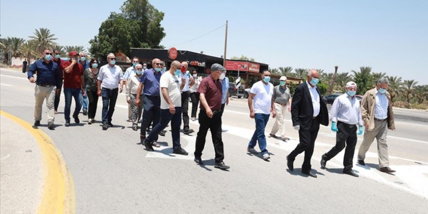 İsrail'in ilhak planı Tel Aviv'de protesto edildi
