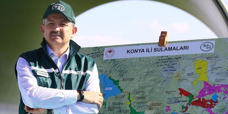 18 milyon dekar alan sulamaya açıldı