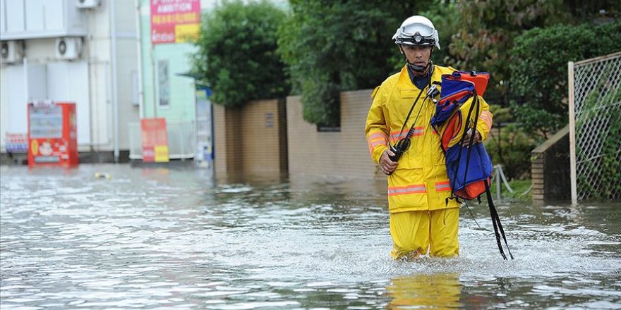 Japonya'da yaşanılan taşkın sebebiyle 18 kişi yaşamını yitirdi
