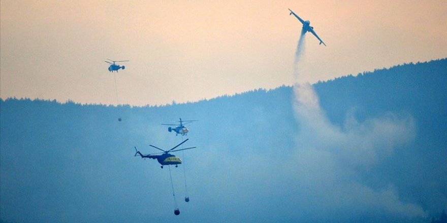 İHA ve termal dronlar ilk kez Gelibolu yangınında kullanıldı