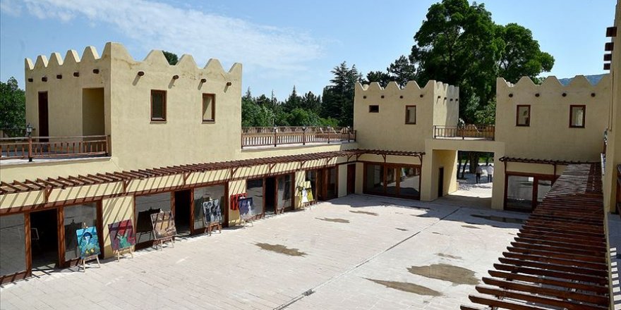 2,5 milyon liraya inşa edilen Çorum'daki Hitit köyü turistleri ağırlamaya hazır