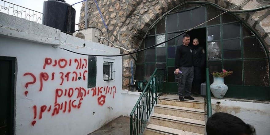 Batı Şeria'da Yahudi yerleşimcilerden ırkçı saldırı