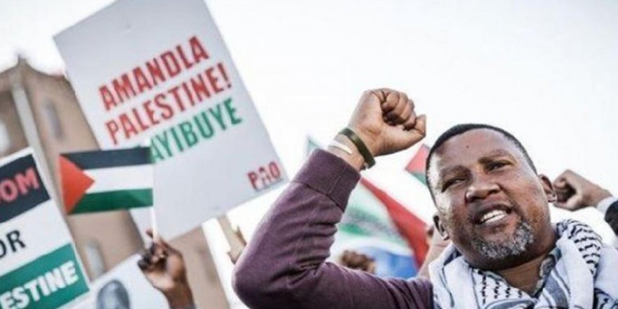 İsrail'in ilhak planına karşı ABD'nin Teksas şehrinde gösteri düzenlendi