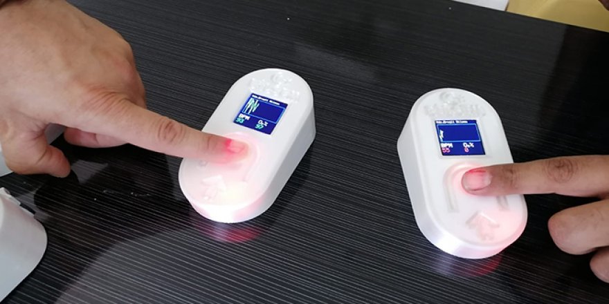 Kandaki oksijen ve nabzı aynı anda ölçen cihaz üretildi