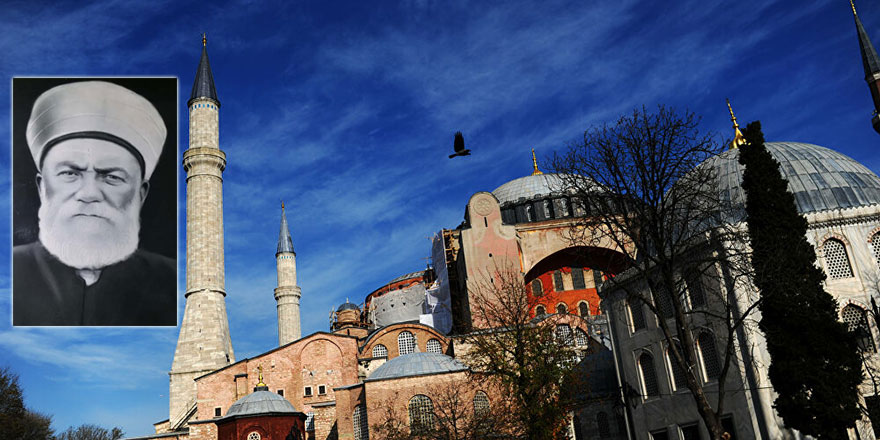 Ayasofya müze olunca sarık ve cübbeleriyle sokaklara dökülmüşler