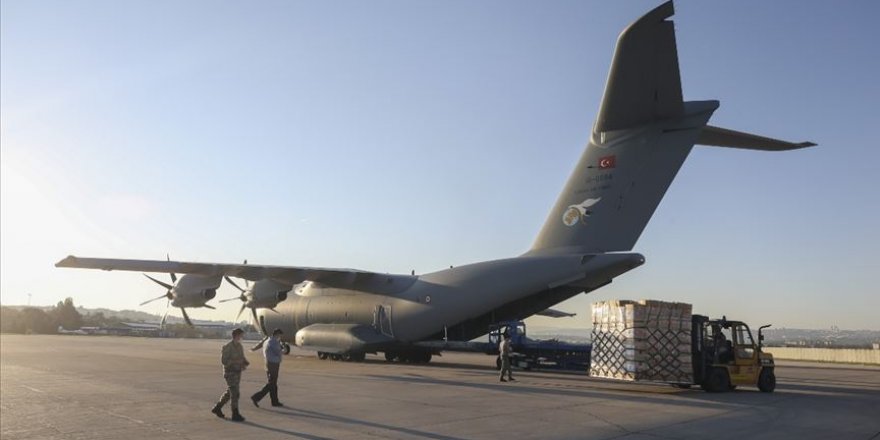 Türkiye'den KKTC'ye tıbbi yardım malzemeleri gönderdi