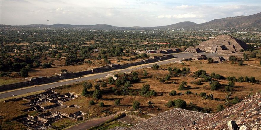 Tarihi bir Aztek Sarayı'na ait kalıntılar bulundu