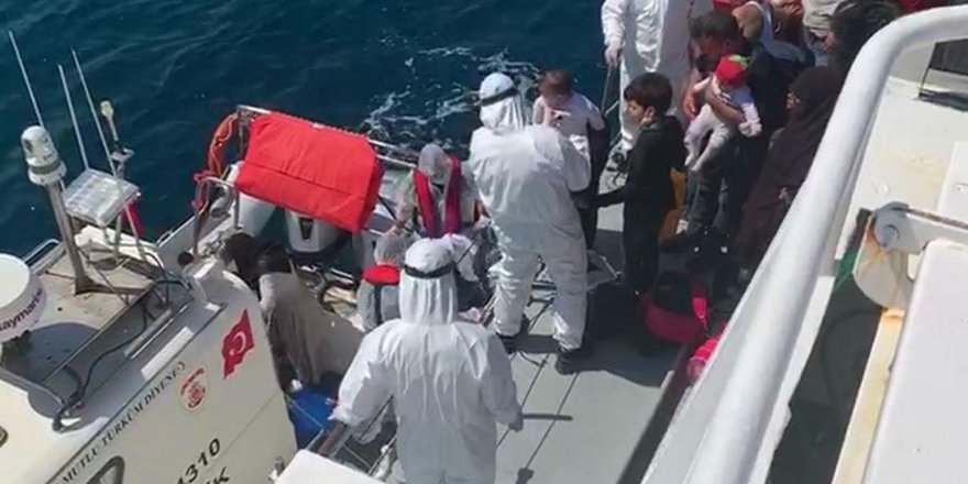 Son bir haftada 561 düzensiz göçmen kurtarıldı