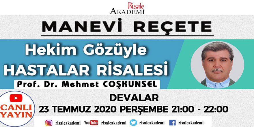 Hekim gözüyle Hastalar Risalesi