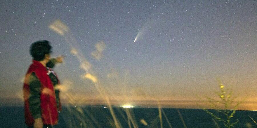 Işık kirliliğinin olmadığı yerlerde çıplak gözle bile görülebiliyor