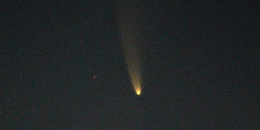 Ankara Üniversitesi Gözlemevi'nde Neowise kuyruklu yıldızı görüntülendi
