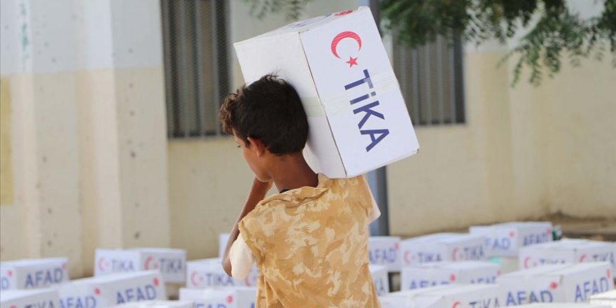 Kurban Bayramı öncesinde TİKA Yemen’de gıda yardımı yaptı