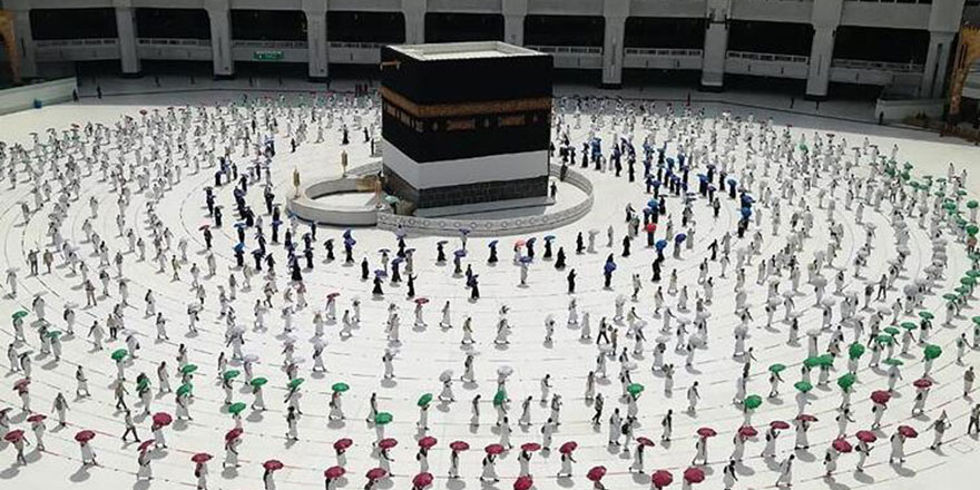 Hac ibadeti Kovid-19 tedbirleri altında tamamlanıyor