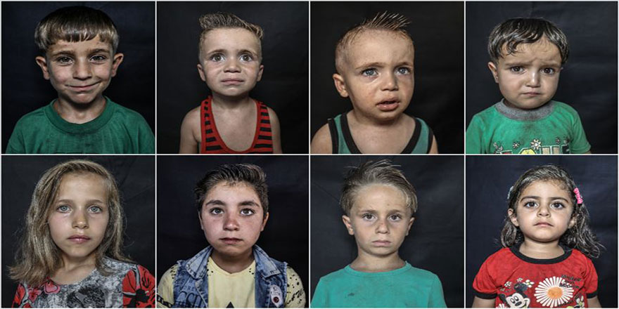 Gönüllü kuaförler bayram öncesi İdlibli çocukları sevindirdi